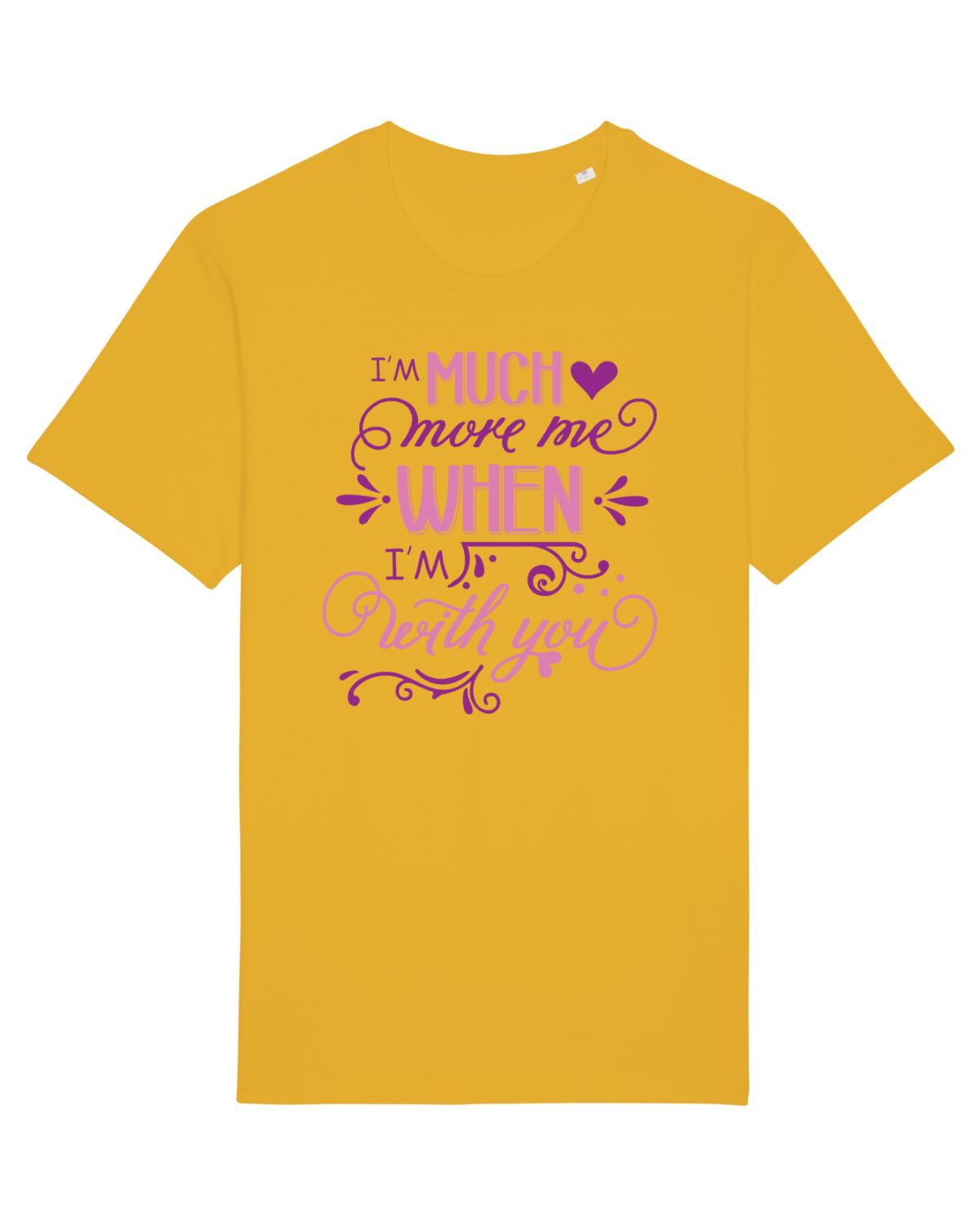 Tricou mânecă scurtă Unisex Rocker Spectra Yellow