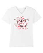 Perfect pentru mine Tricou mânecă scurtă guler V Bărbat Presenter