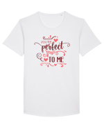 Perfect pentru mine Tricou mânecă scurtă guler larg Bărbat Skater