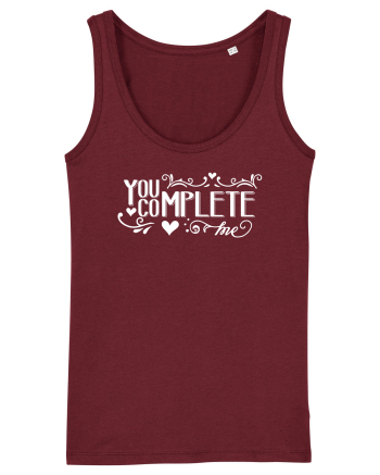 Tu mă completezi Burgundy