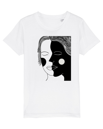 alb negru White