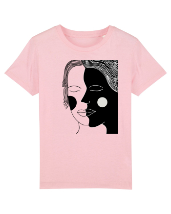 alb negru Cotton Pink