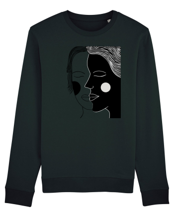 alb negru Black