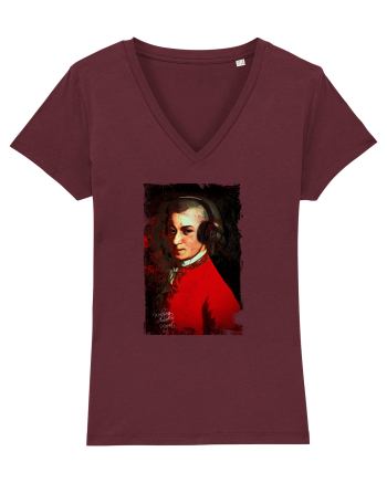 Wolfgang Amadeus Mozart Burgundy