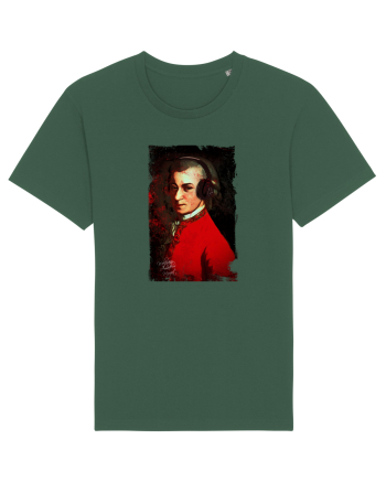 Wolfgang Amadeus Mozart Bottle Green