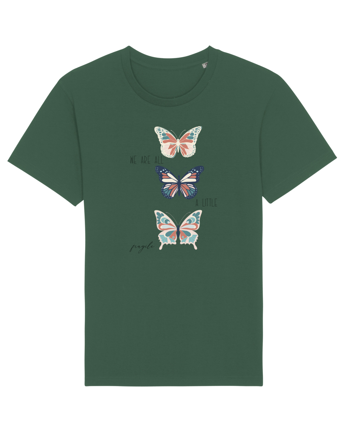 Tricou mânecă scurtă Unisex Rocker Bottle Green