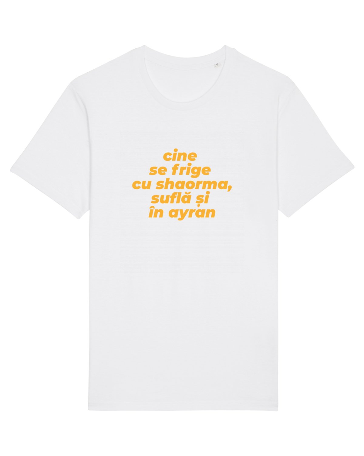 Tricou mânecă scurtă Unisex Rocker White