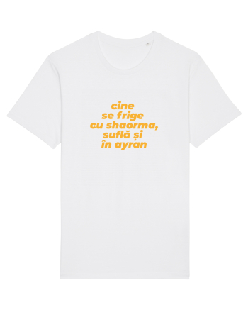 Cine se frige cu shaorma, suflă și în ayran White
