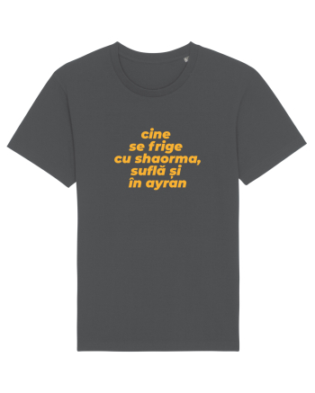 Cine se frige cu shaorma, suflă și în ayran Anthracite