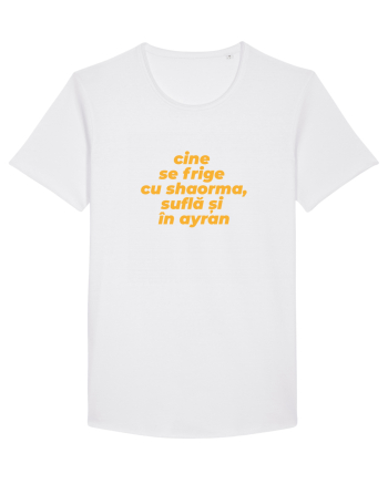 Cine se frige cu shaorma, suflă și în ayran White