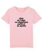 Cine se frige cu shaorma, suflă și în ayran Tricou mânecă scurtă  Copii Mini Creator