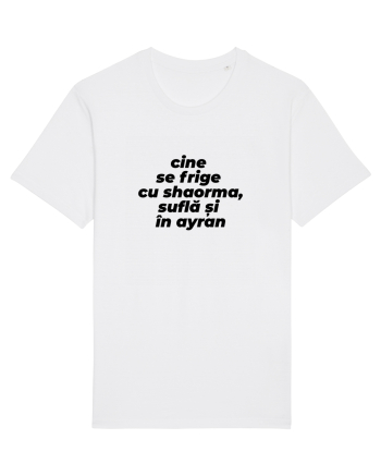 Cine se frige cu shaorma, suflă și în ayran White