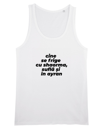 Cine se frige cu shaorma, suflă și în ayran White