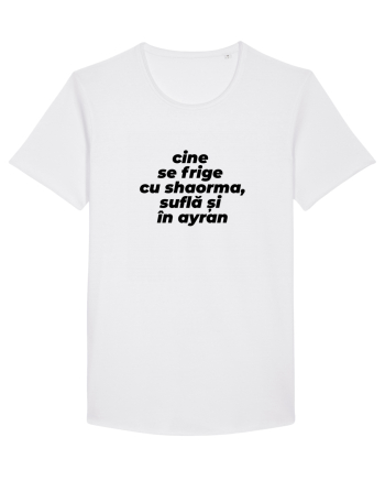 Cine se frige cu shaorma, suflă și în ayran White