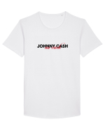Johnny Cash - no cash Tricou mânecă scurtă guler larg Bărbat Skater