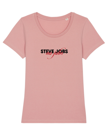 Steve Jobs - no jobs Canyon Pink