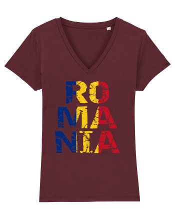 Romania 1 Decembrie 1918 Tricolor Burgundy
