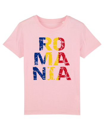 Romania 1 Decembrie 1918 Tricolor Cotton Pink