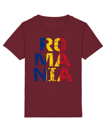 Romania 1 Decembrie 1918 Tricolor Burgundy