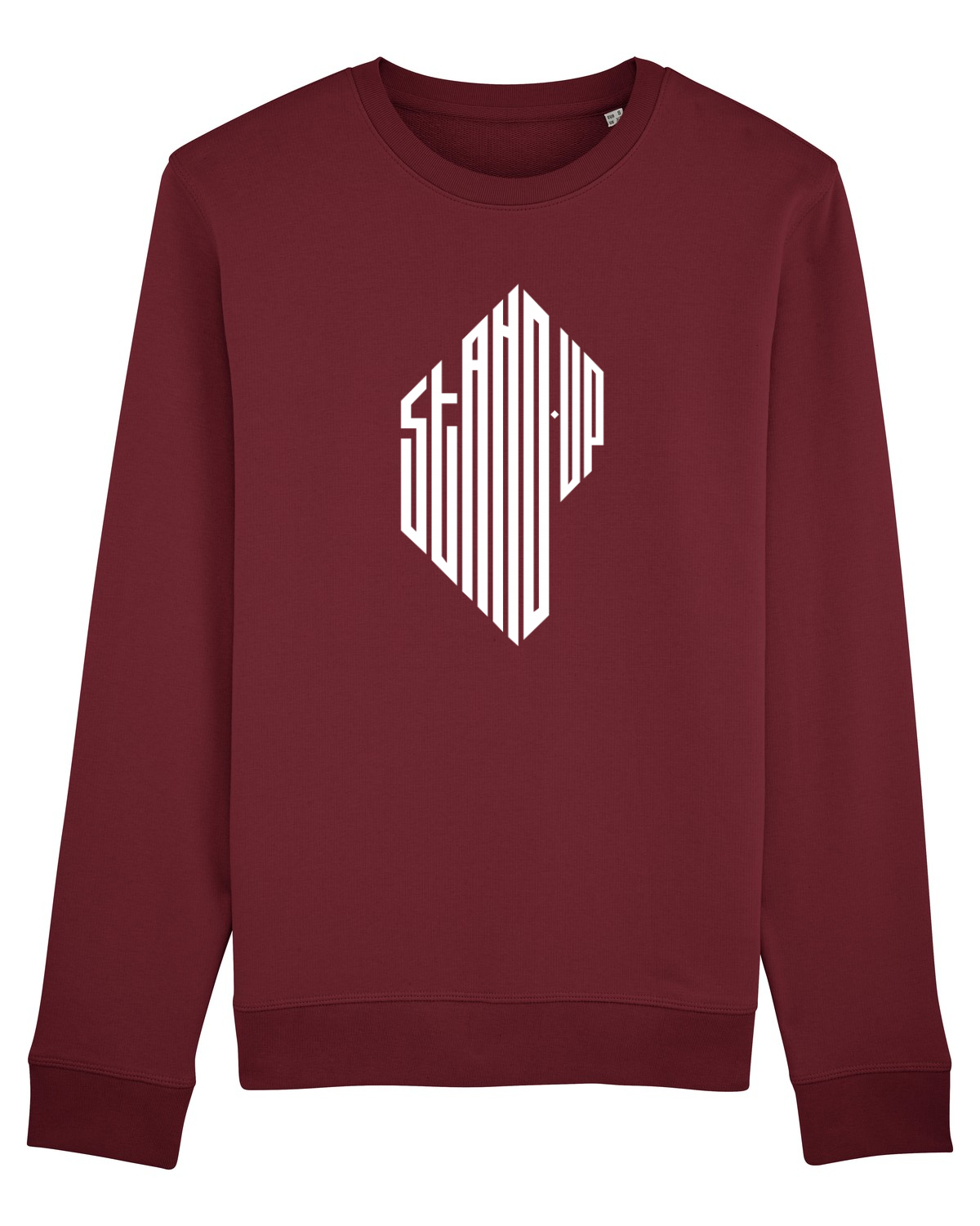 Bluză mânecă lungă Unisex Rise Burgundy