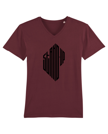 Stand-Up Burgundy