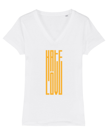 Hate / Love White
