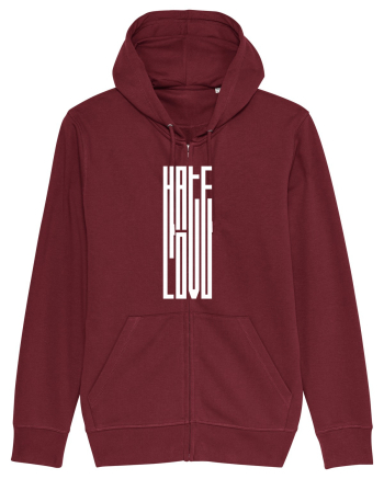 Hate / Love Burgundy