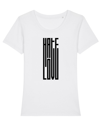 Hate / Love White
