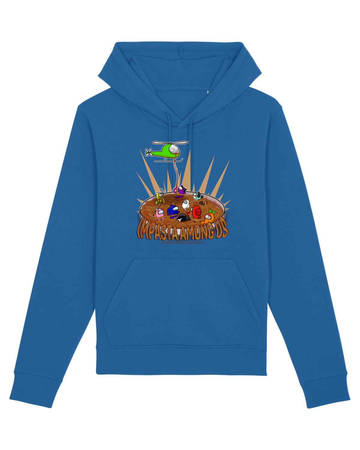 Hanorac Unisex Drummer Royal Blue