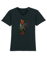 Happy Halloween Jack !! Tricou mânecă scurtă guler V Bărbat Presenter