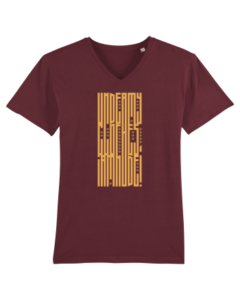 Under my Clothes, I am Nude! Burgundy