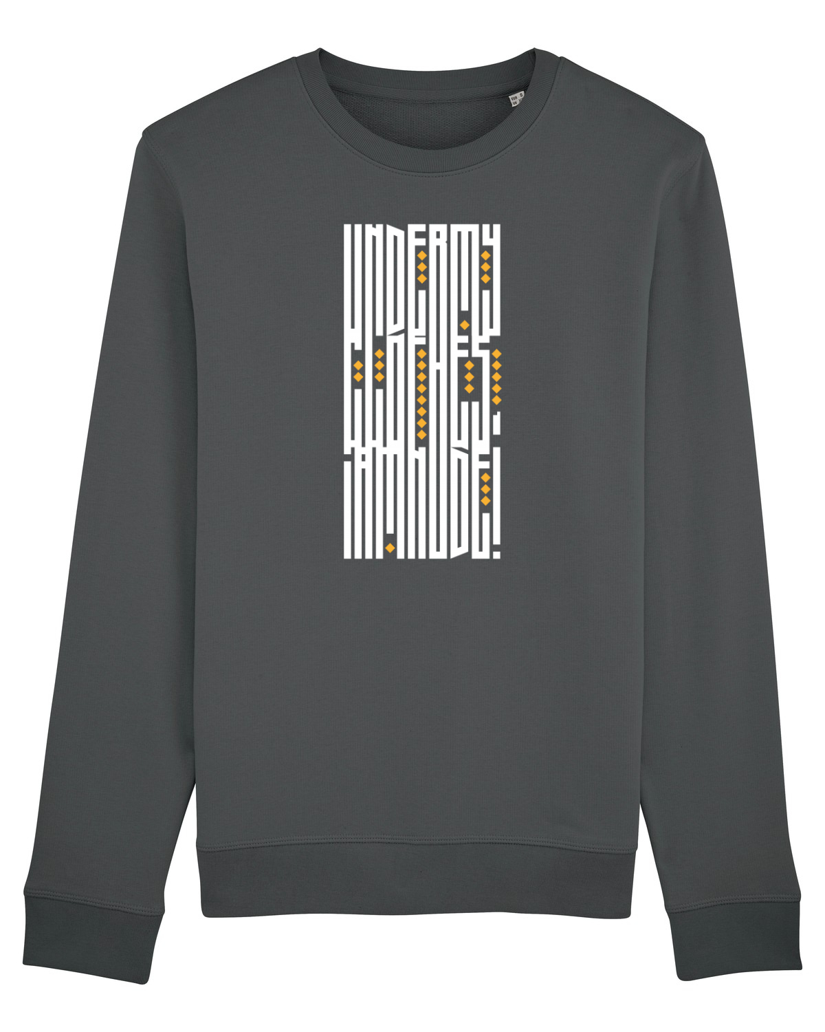 Bluză mânecă lungă Unisex Rise Anthracite