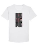 Under my Clothes, I am Nude! Tricou mânecă scurtă guler larg Bărbat Skater