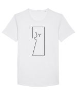 Sinele Tricou mânecă scurtă guler larg Bărbat Skater