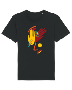 Din bucăți Tricou mânecă scurtă Unisex Rocker