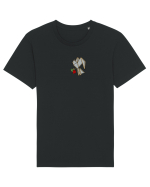 Flying coffee Tricou mânecă scurtă Unisex Rocker