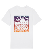 Priviri în mare Tricou mânecă scurtă Unisex Rocker