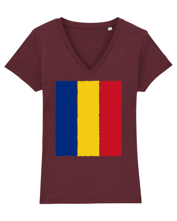 Romania 1 Decembrie 1918 Tricolor Burgundy
