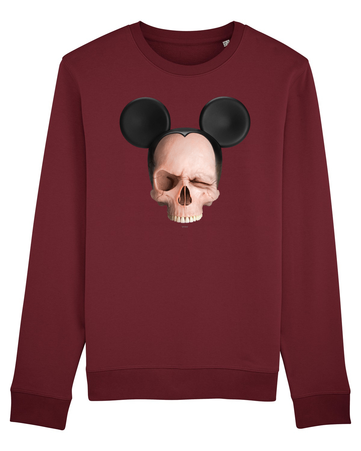 Bluză mânecă lungă Unisex Rise Burgundy