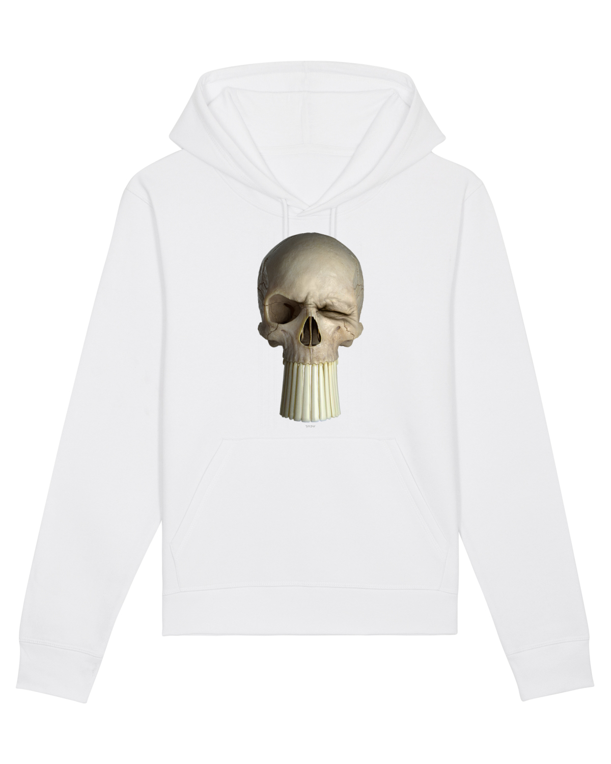 Hanorac Unisex Drummer White
