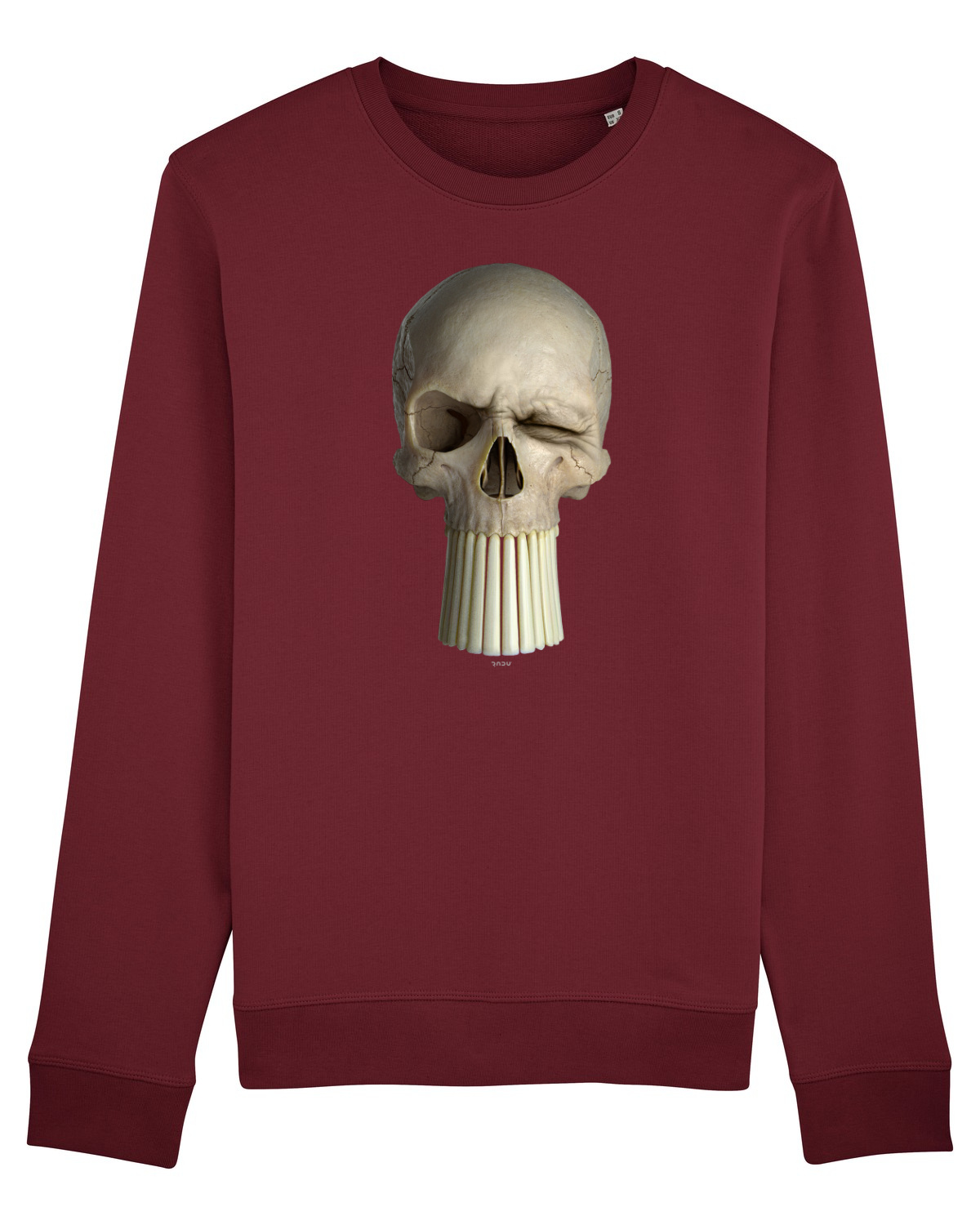 Bluză mânecă lungă Unisex Rise Burgundy