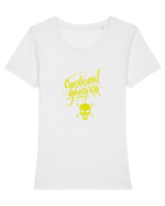 emotional gangsta Tricou mânecă scurtă guler larg fitted Damă Expresser