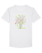 Homegrown Mobile OS  Tricou mânecă scurtă guler larg Bărbat Skater