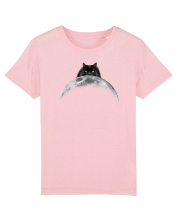 CatSide of the Moon Cotton Pink