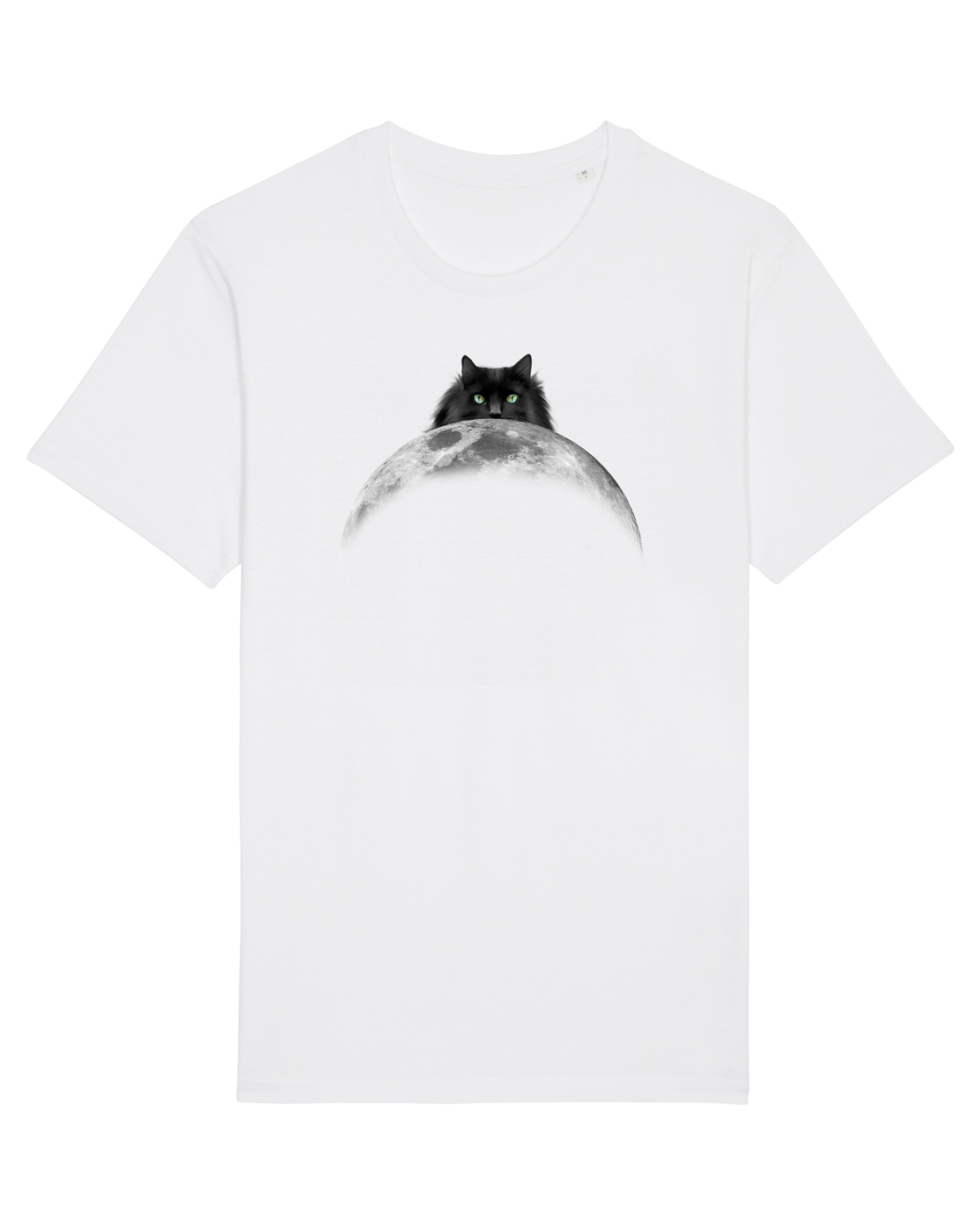 Tricou mânecă scurtă Unisex Rocker White