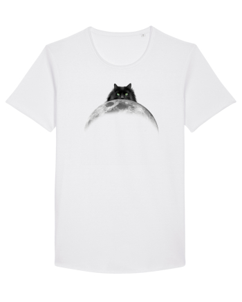 CatSide of the Moon White