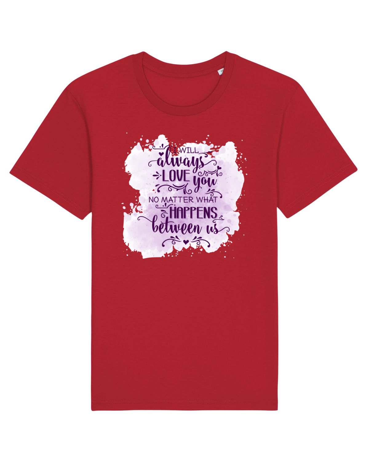 Tricou mânecă scurtă Unisex Rocker Red