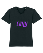 Chill Tricou mânecă scurtă guler V Bărbat Presenter
