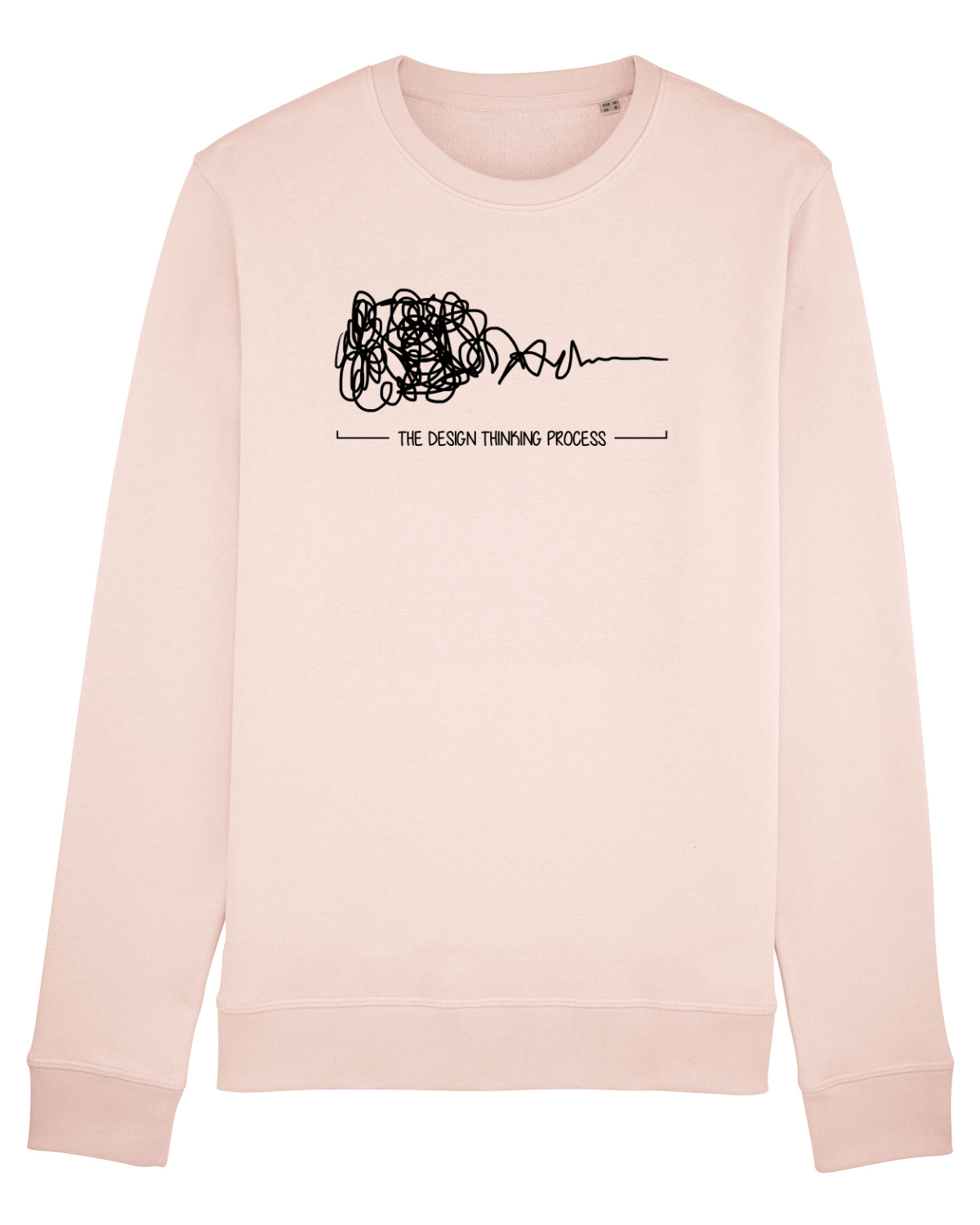 Bluză mânecă lungă Unisex Rise Candy Pink