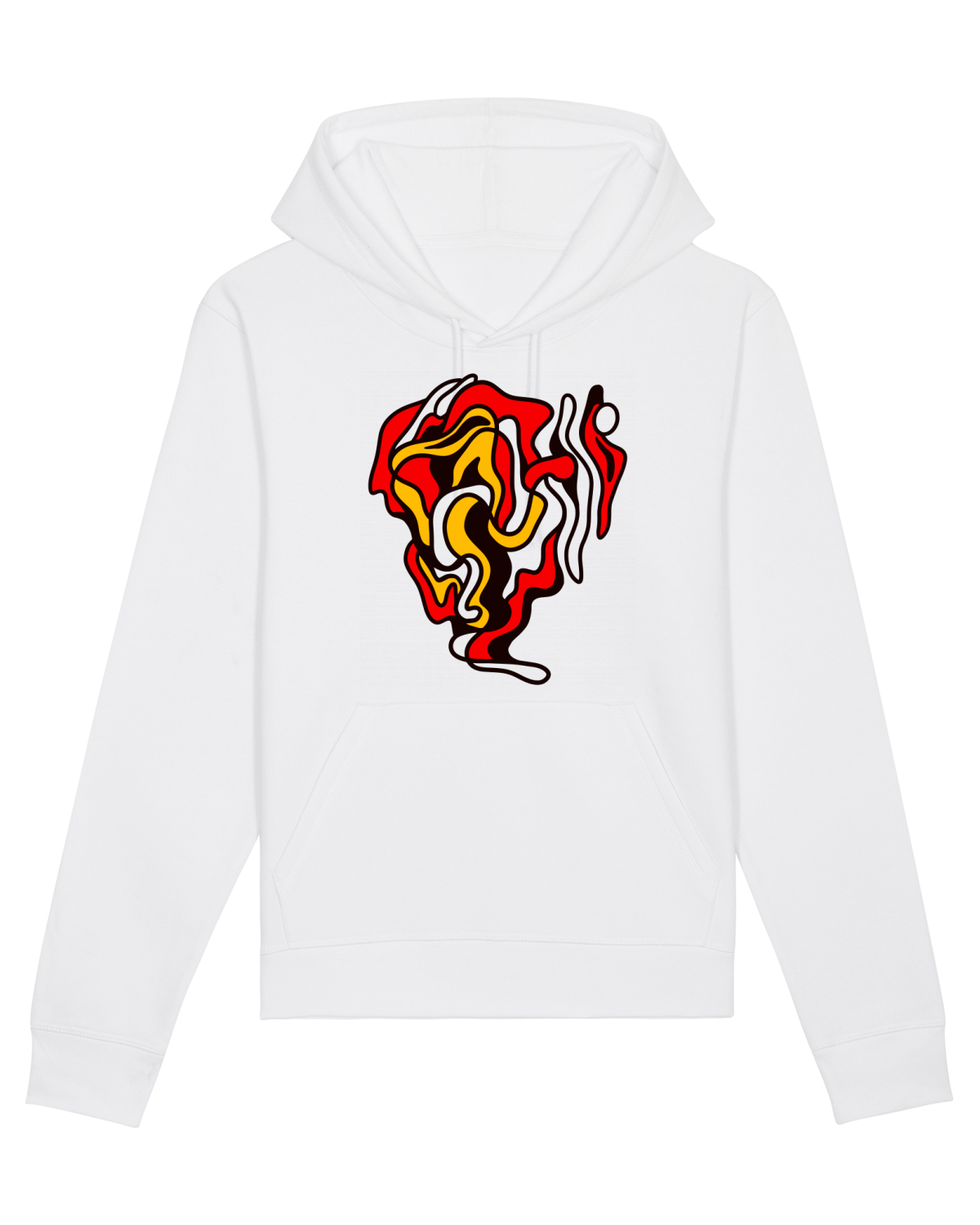 Hanorac Unisex Drummer White